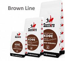 купить товар Зерновой и молотый кофе Brown Line