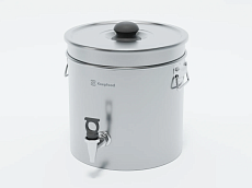 купить товар Бак для воды БП-25 с краном нержавеющая сталь Keepfood