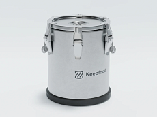 купить товар Термос 36 л Keepfood полностью нержавеющий прорезиненное основание