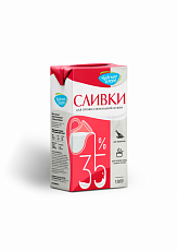купить товар Ультрапастеризованные натуральные сливки Чудское озеро 35%