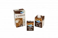 купить товар Ультрапастеризованные сливки натуральные 10% Чудское озеро
