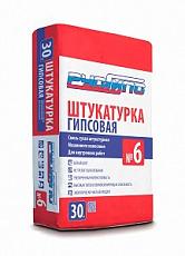 купить товар Смесь штукатурная гипсовая машинного нанесения №6