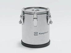 купить товар Термос 20 л Keepfood полностью нержавеющий прорезиненное основание