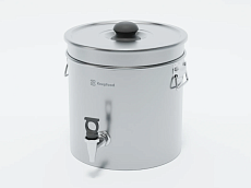 купить товар Бак для воды БП-15 с краном нержавеющая сталь Keepfood