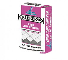 купить товар Клей для плитки Финстрой Кр-07 STANDART KLEBER"ОК, 25 кг