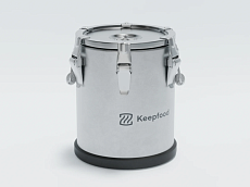 купить товар Термос 60 л Keepfood полностью нержавеющий прорезиненное основание