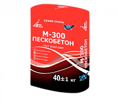 купить товар М-300 ПЕСКОБЕТОН ФИНСТРОЙ Extra ГОСТ (40 кг
